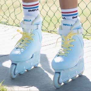 IMPALA LIGHTSPEED INLINE SKATE - SKY BLUE/YELLOW